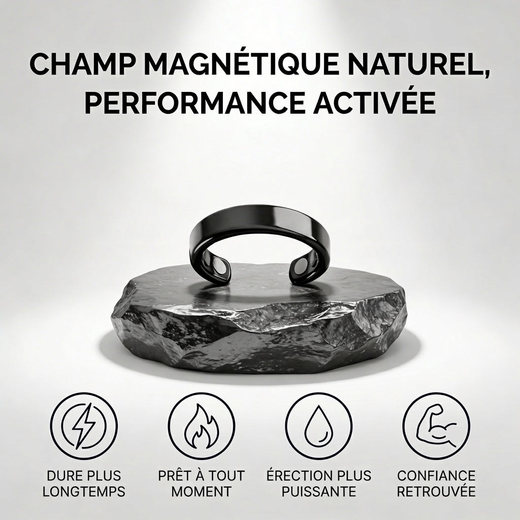 Bague HELIX® — Dure plus longtemps. Performe plus fort. Sans pilules.