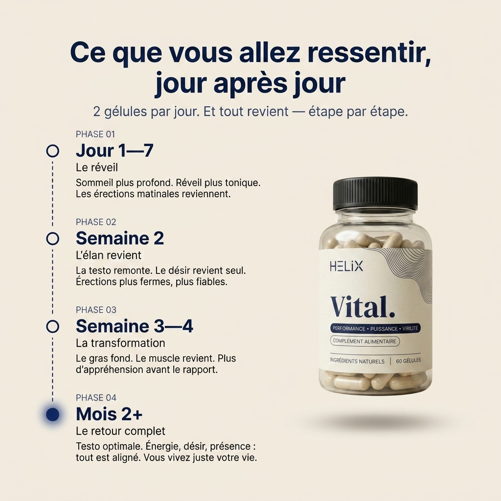HELIX VITAL: Cure naturelle de performance masculine