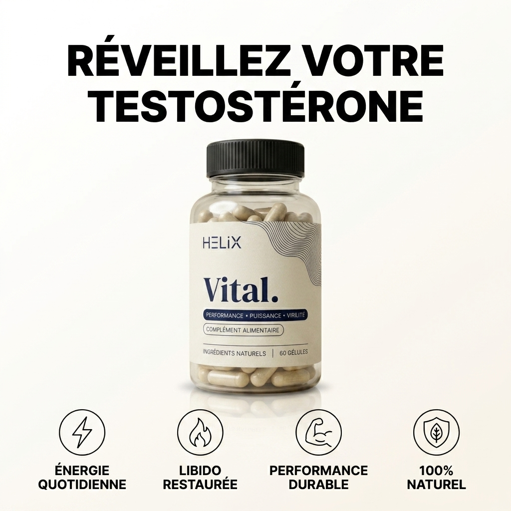HELIX VITAL: Cure naturelle de performance masculine